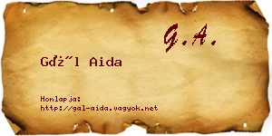 Gál Aida névjegykártya